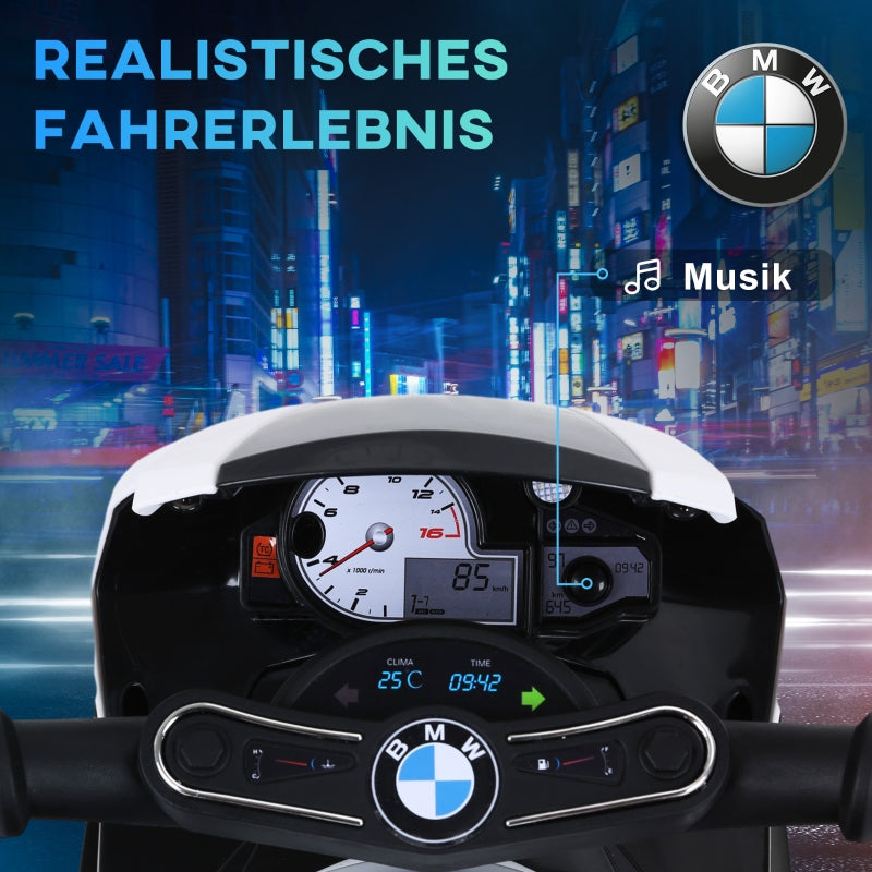 BMW S1000RR Electric Kids Motorcycle Music Headlights 18-36 Months - Black