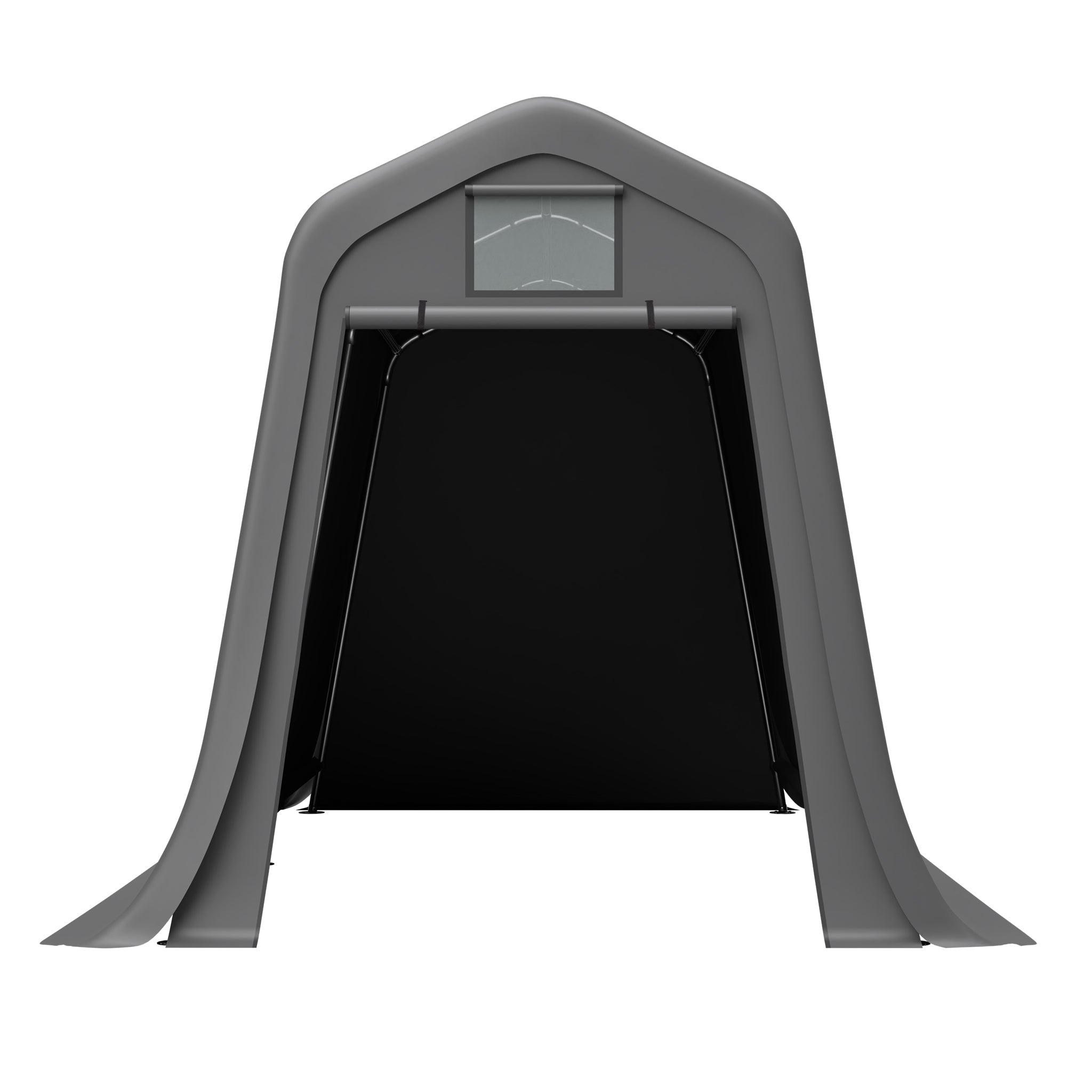 Garden Shed 366x213x225cm Pitched Roof Waterproof UV/Wind Resistant - PE