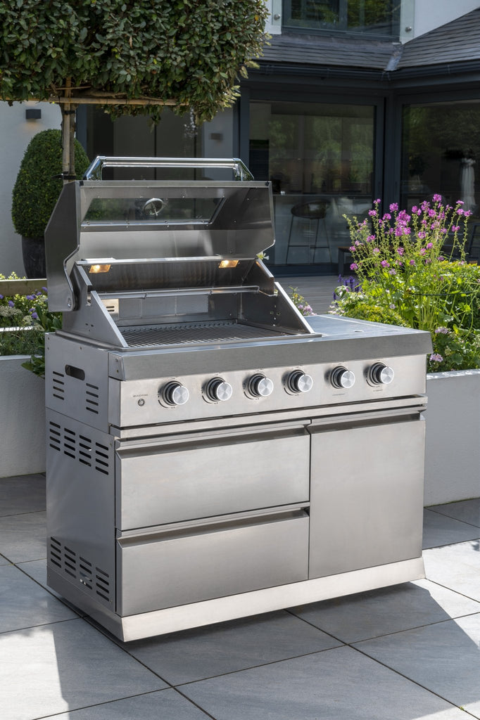 ABSOLUTE Outdoor Kitchen - 4 burner - side bur - Rathwood Store