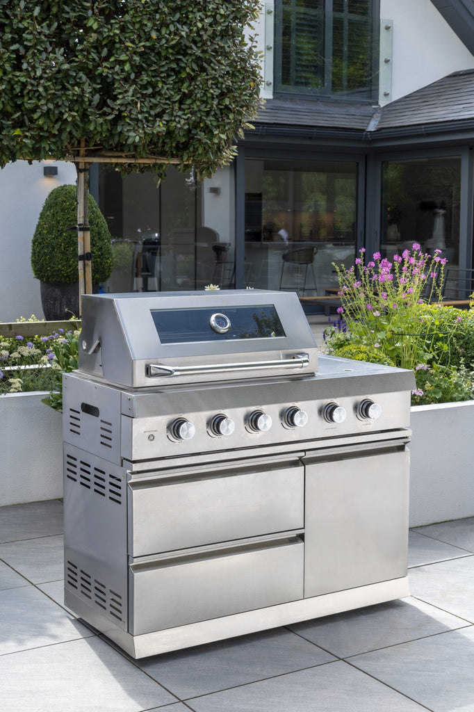 ABSOLUTE Outdoor Kitchen - 4 burner - side bur - Rathwood Store