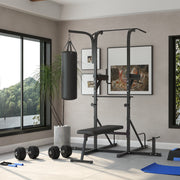 Dumbbell Set 30KG Weight Plates for Home & Gym, Steel PU Black