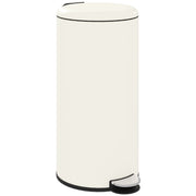 Trash Can 30L Pedal Bin, Inner Bucket, Metal