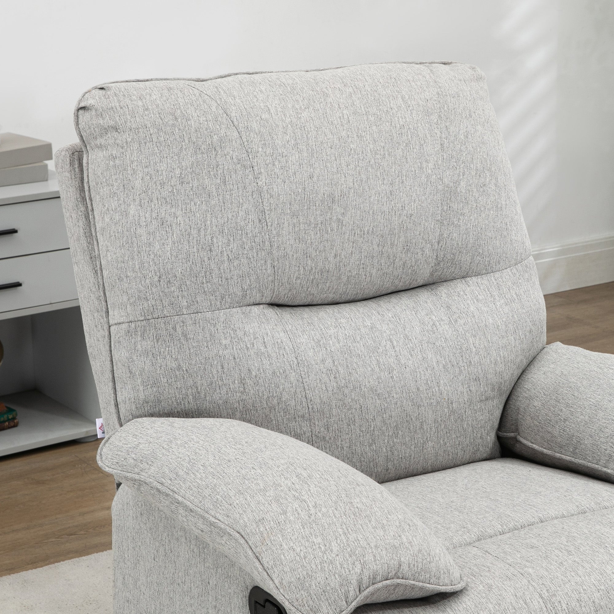 Reclining TV Armchair, Swivel Function Spring Core System Footrest