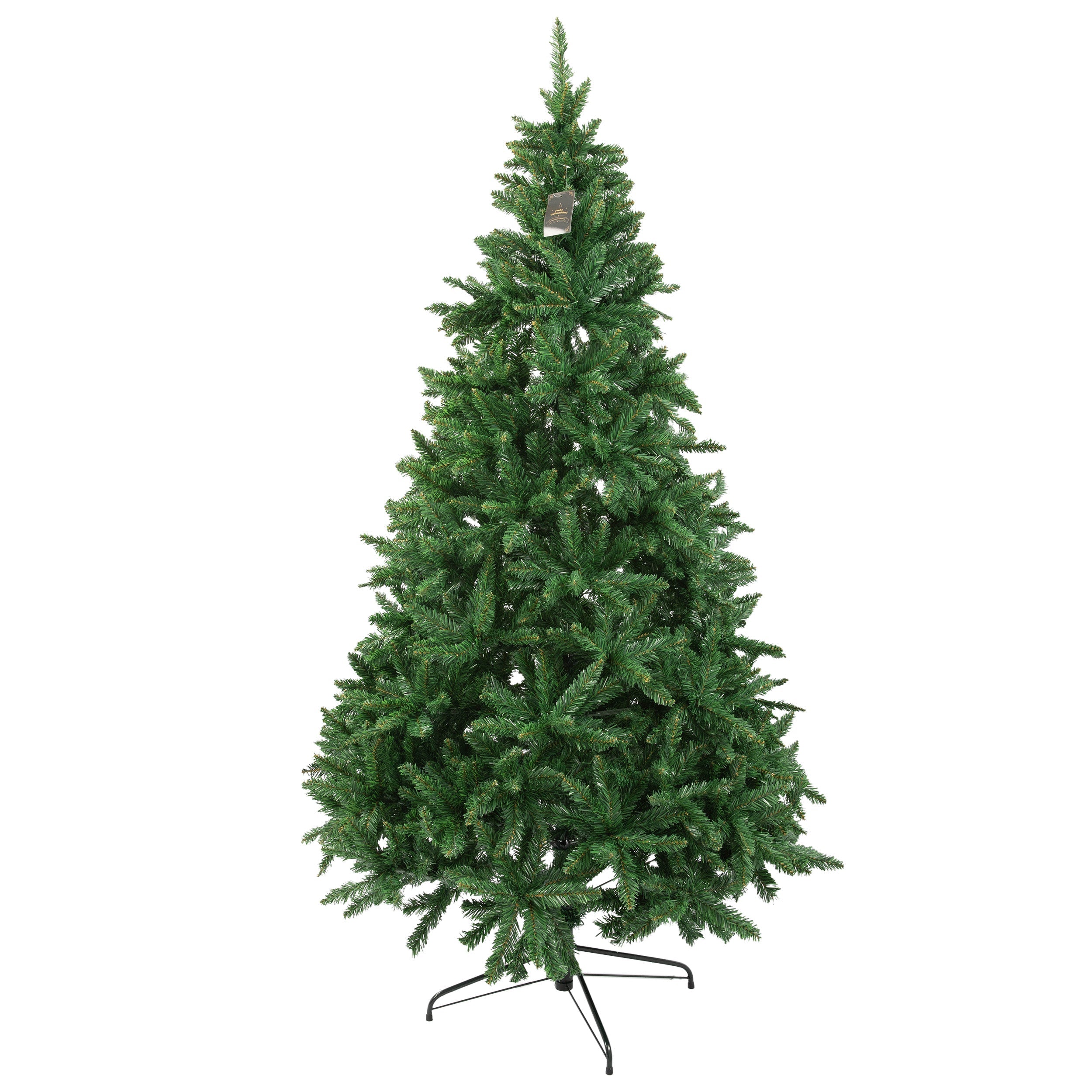 Artificial Christmas Tree 180cm, 1097 Tips, with Lights & Stand, PVC