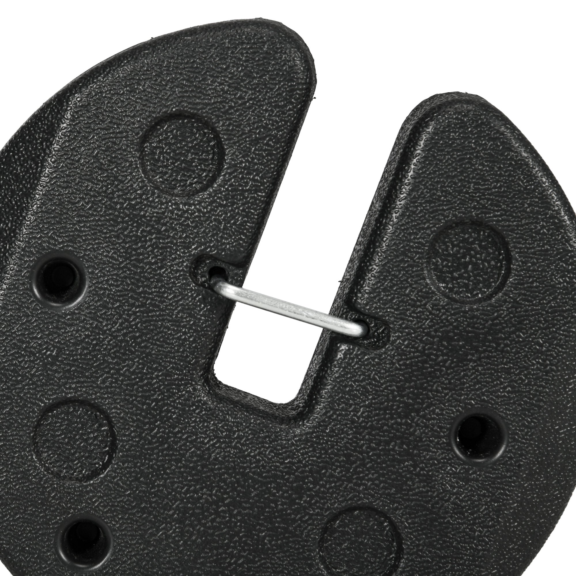 Gazebo Weights Set of 4, 12KG for Canopies Marquees Tents, HDPE/Cement-filled