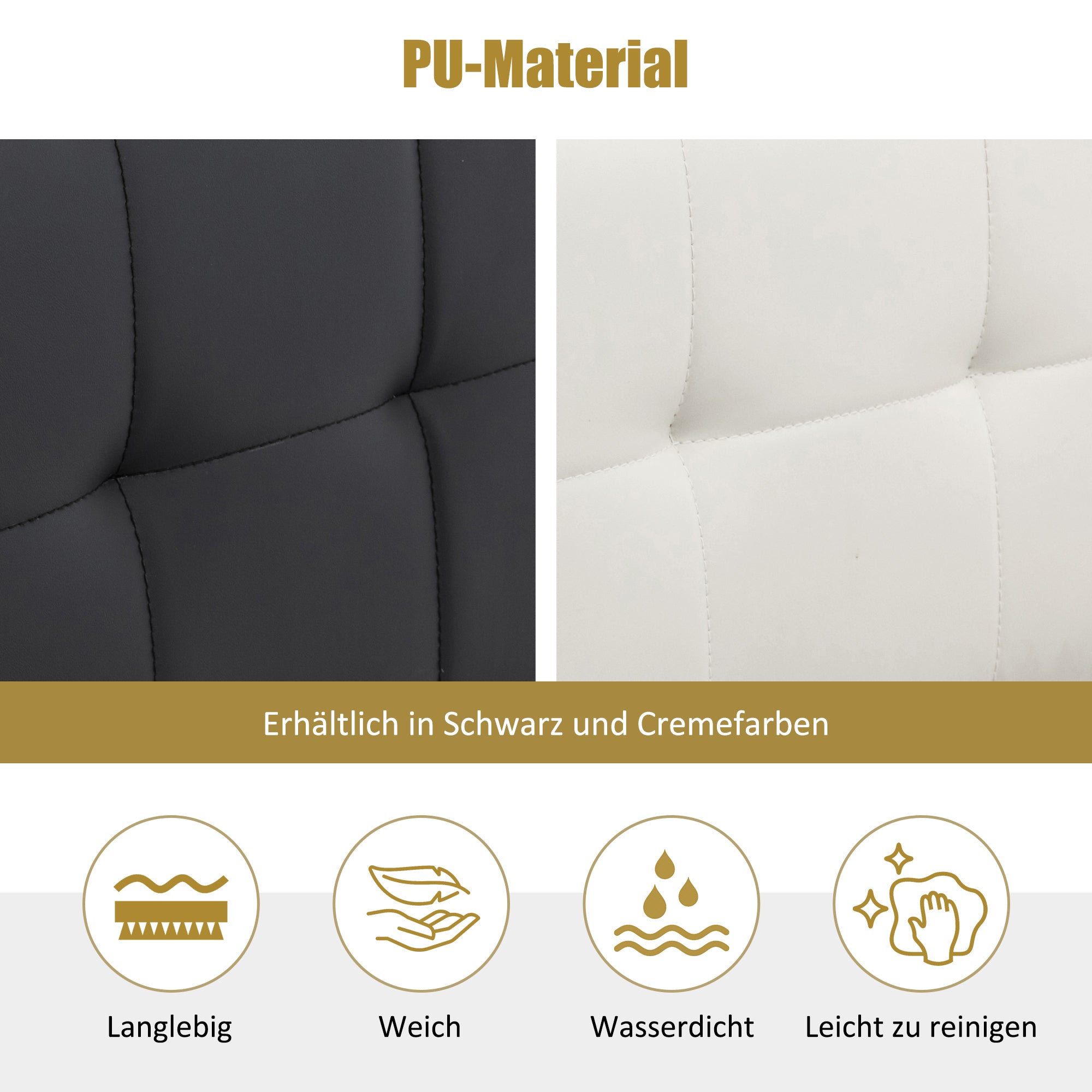 Upholstered Bed with Hydraulic Storage and Concealed Headboard Shelf, 180x200cm, White PU