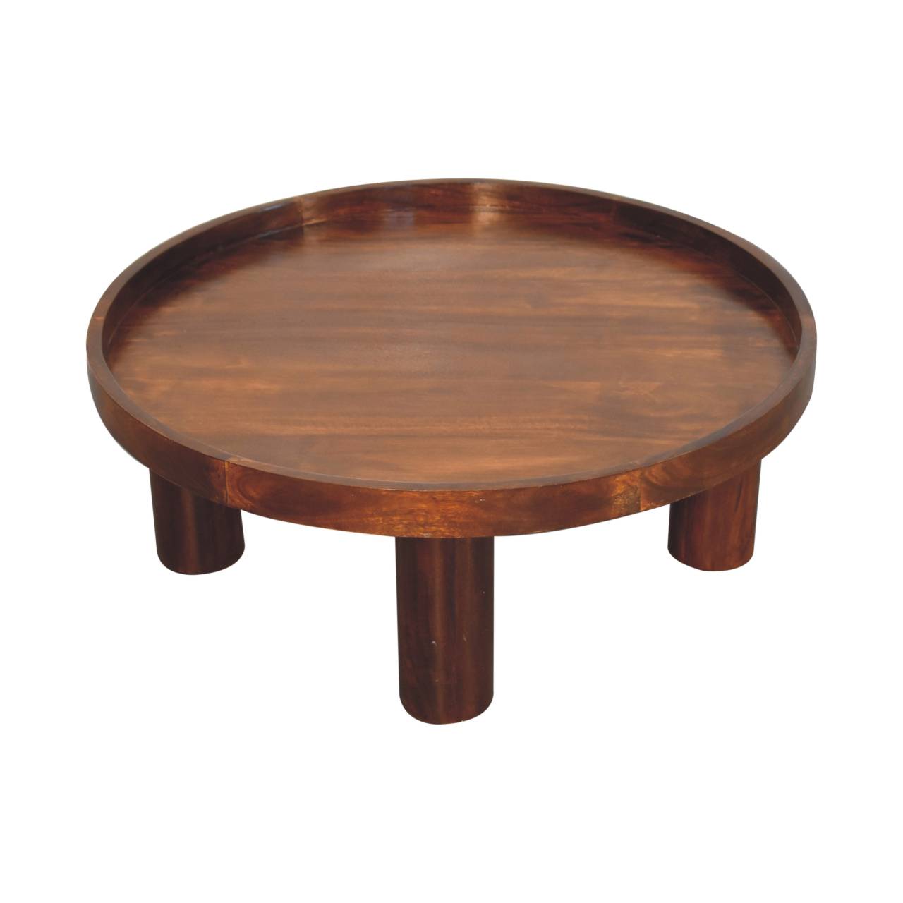 Crescent Coffee Table Solid Mango Wood