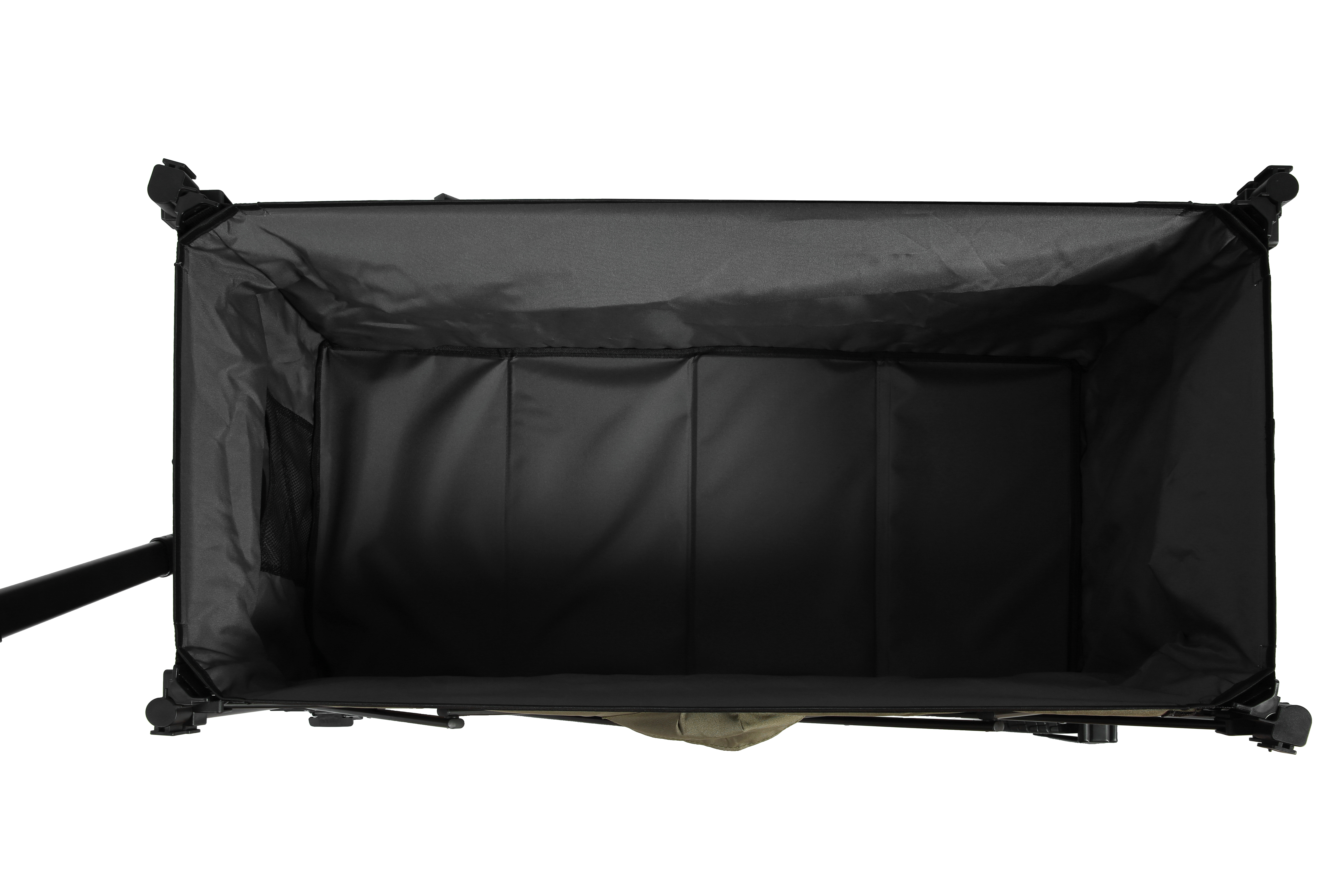Beach Wagon, Collapsible Heavy Duty with Big All-Terrain Wheels & Drink Holders, Army Green