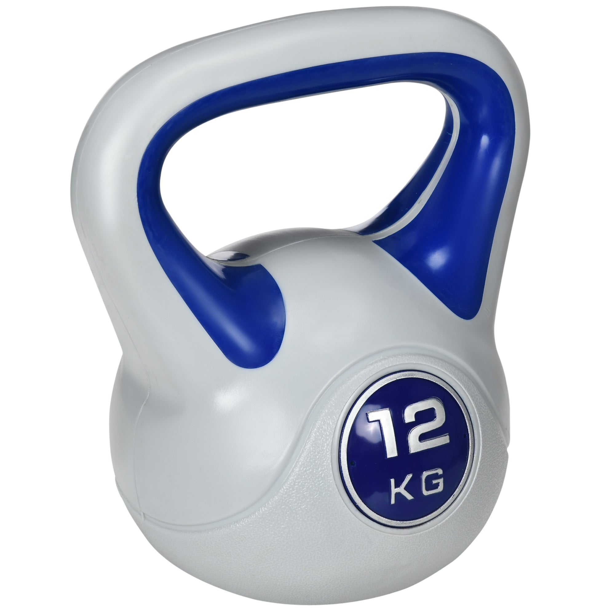 Kettlebell 12 KG, Strength Training & Fitness, Blue