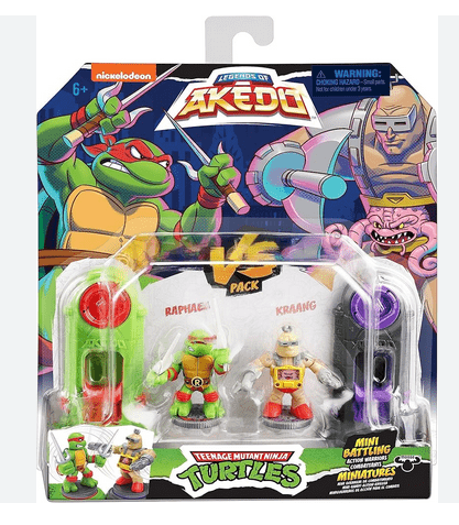 Akedo TMNT S1 Pack - Raphael vs. Krang - Rathwood Store