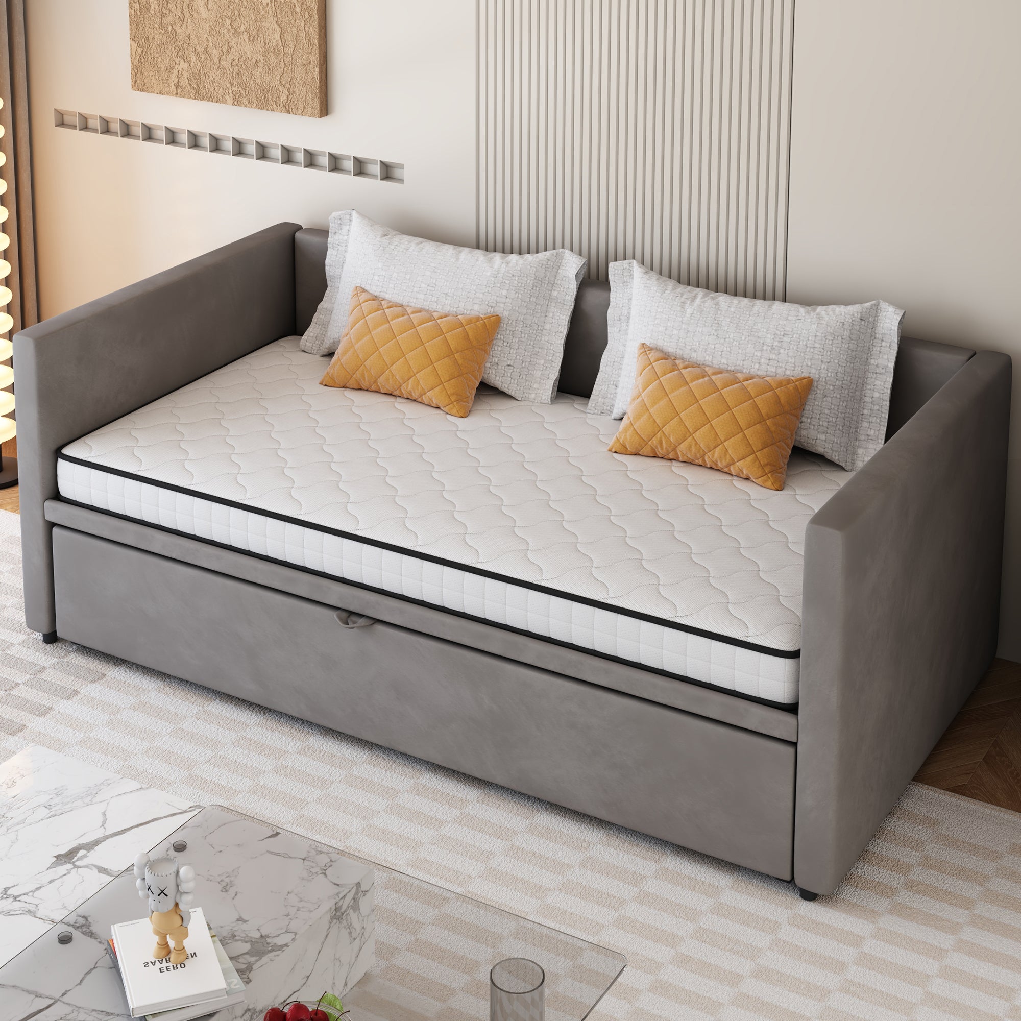 Spring Mattress 90x190cm H3 Lumbar Support - Rolled
