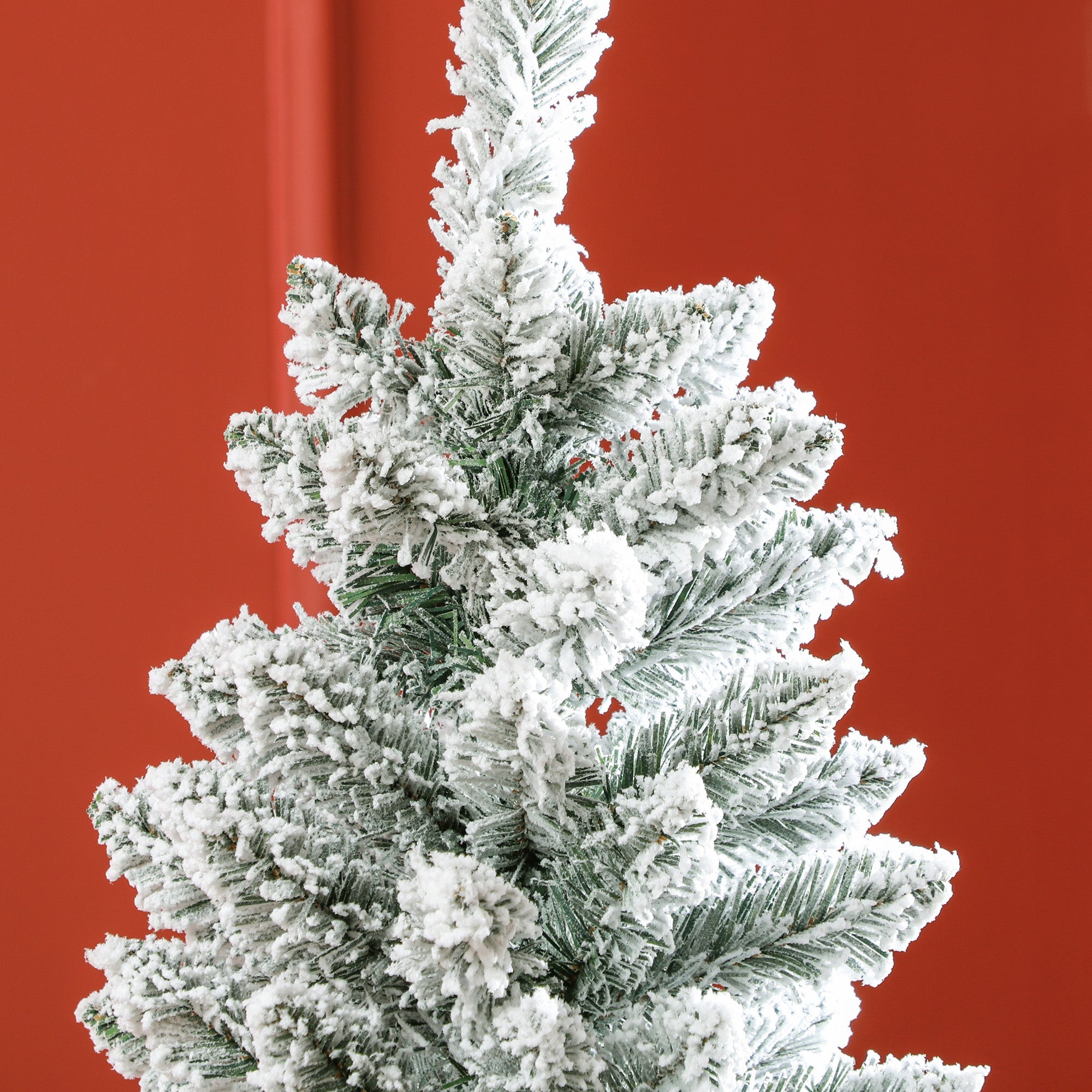 Artificial Christmas Tree, 180 cm with 479 tips and artificial snow, green