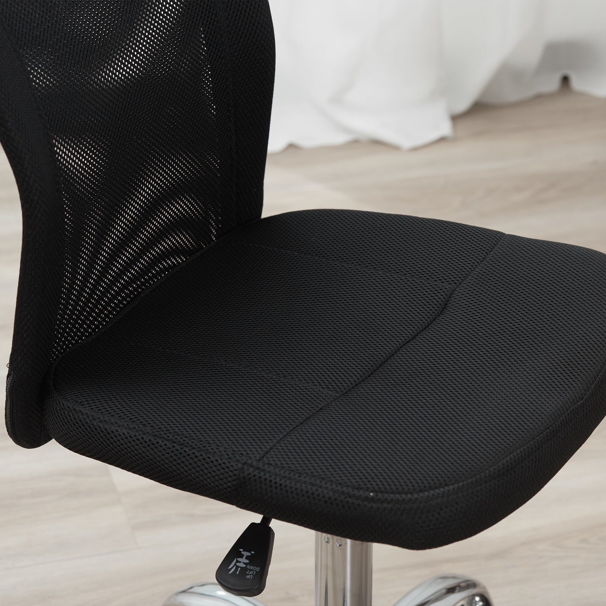 Vinsetto Office Chair, Ergonomic & Height-Adjustable, Black