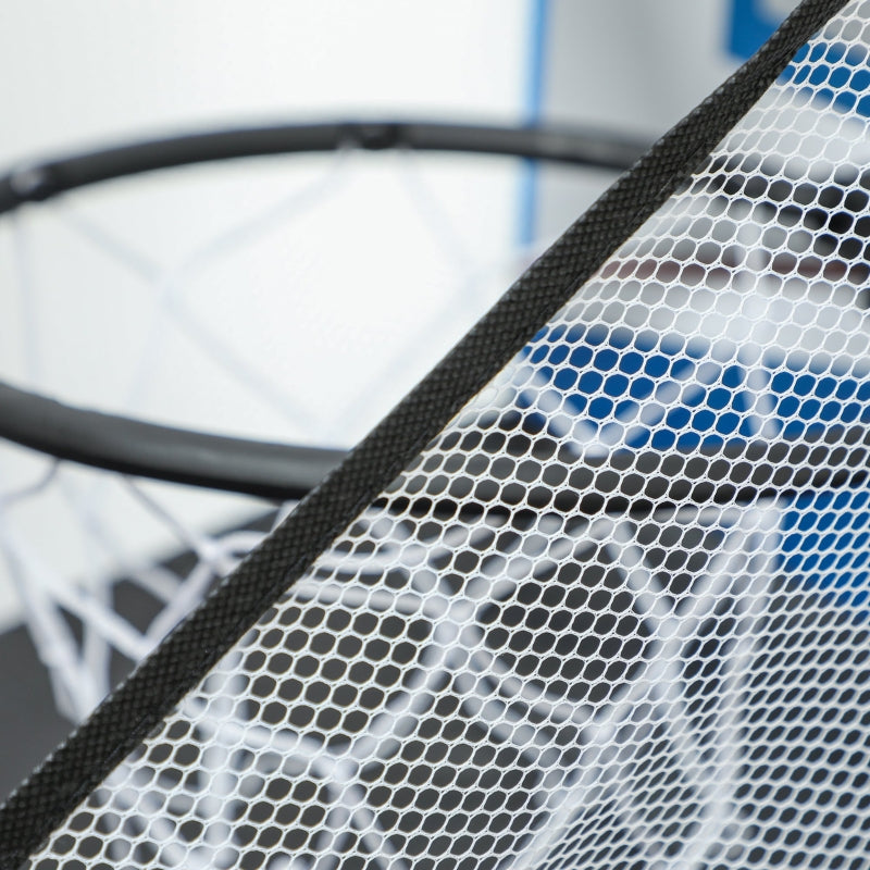 SPORTNOW 5-in-1 Game Table with Billiards, Table Tennis, Hockey, Basketball, Archery, Accessories, Blue