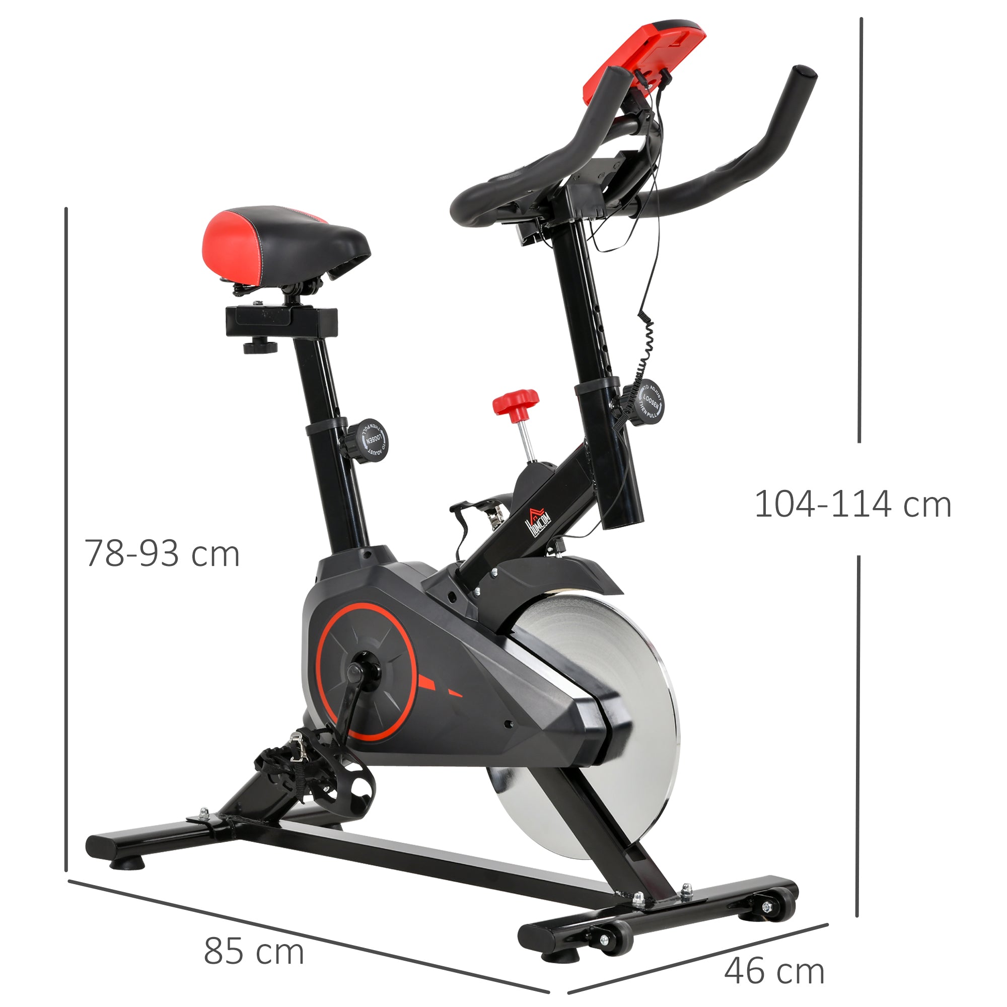 Indoor-Fahrradtrainer, Heimtrainer, Fitnessfahrrad, Stahl