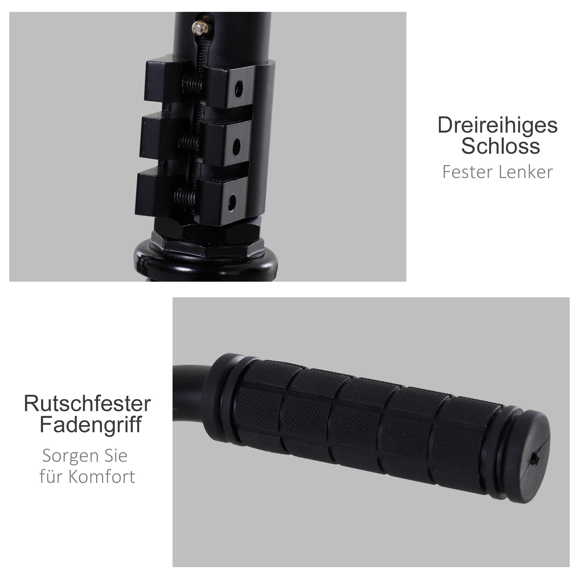 Pro Stunt Scooter, Freestyle Tretroller for Kids and Adults with 100mm Wheels, Black Aluminum