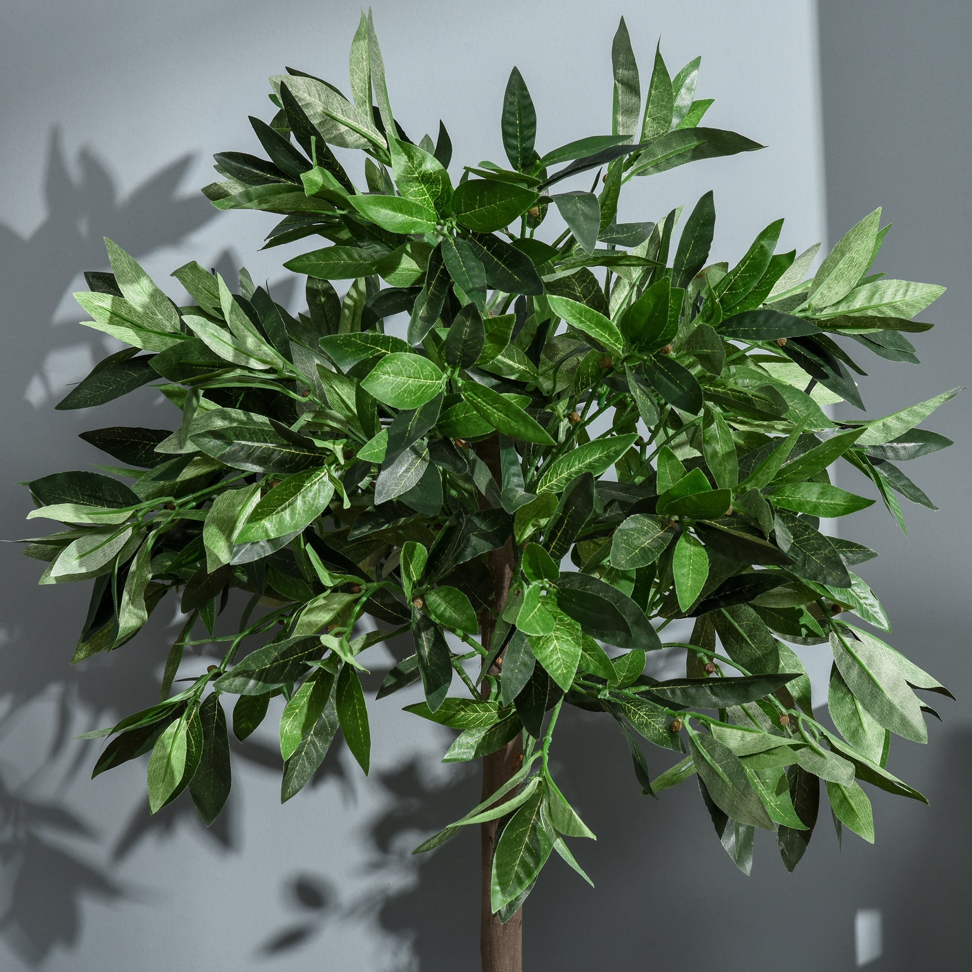Artificial Bay Trees, Set of 2, 90 cm, Green