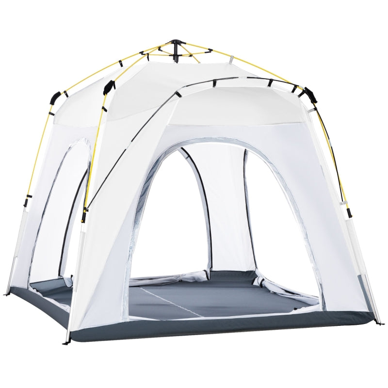 Kuppelzelt, 4 Personen, leicht, wasserdicht, UV 50+