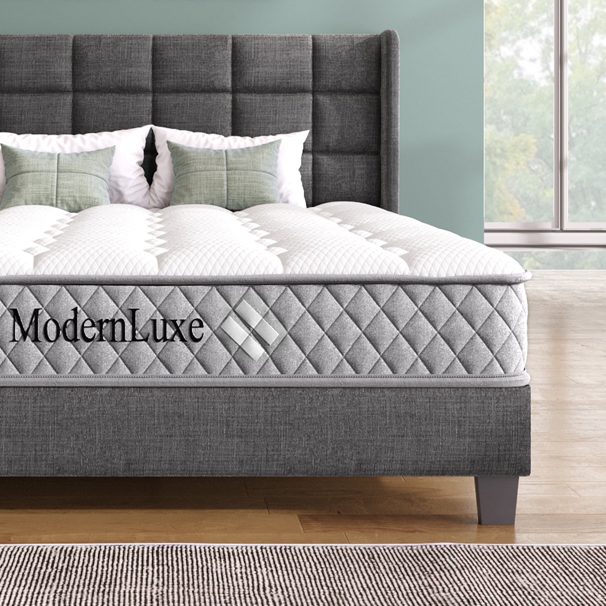 Orthopedic cold foam Queen mattress 160x200cm, H3 medium firm, 20cm height