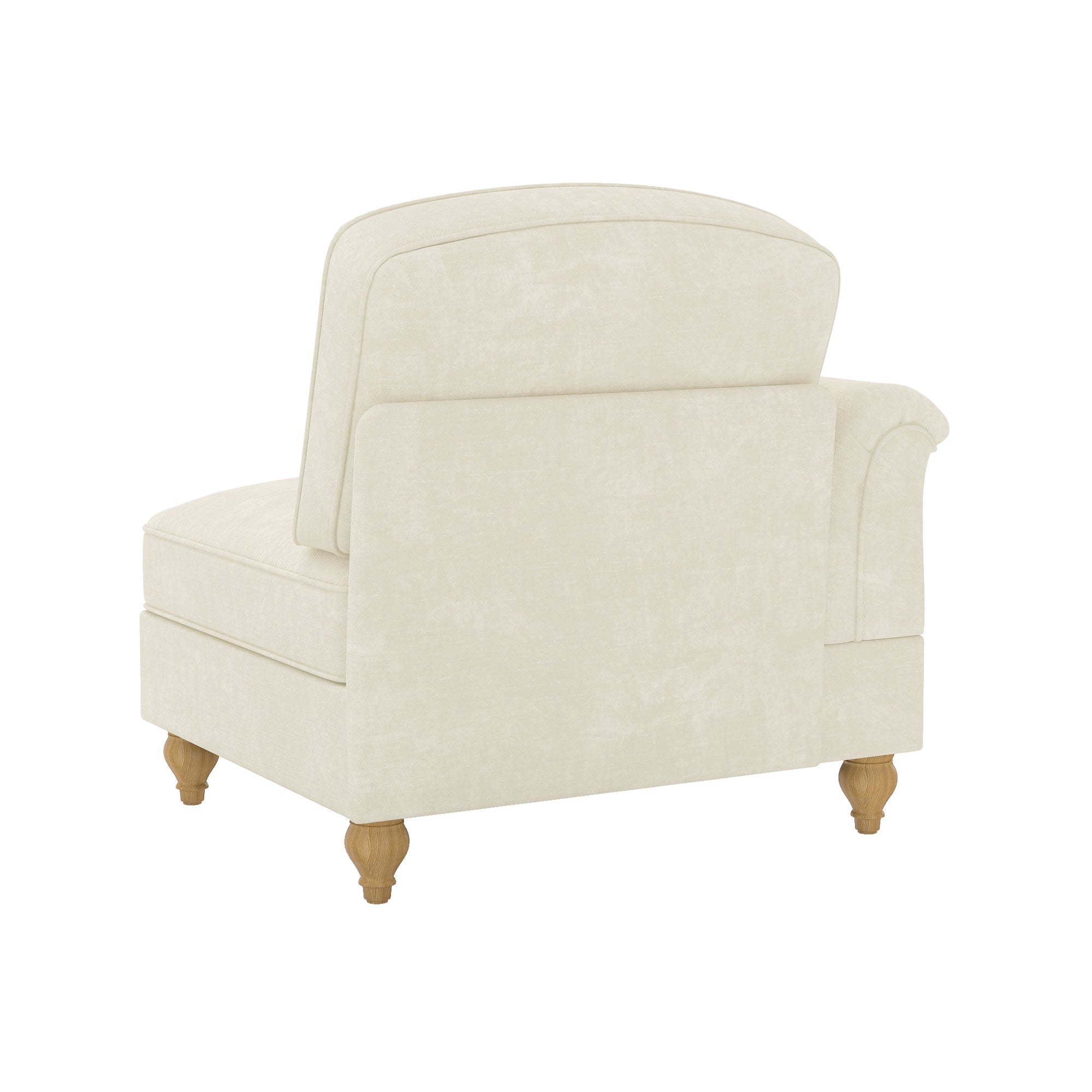 Windsor Sofa LSF 1 Cushion Chenille White