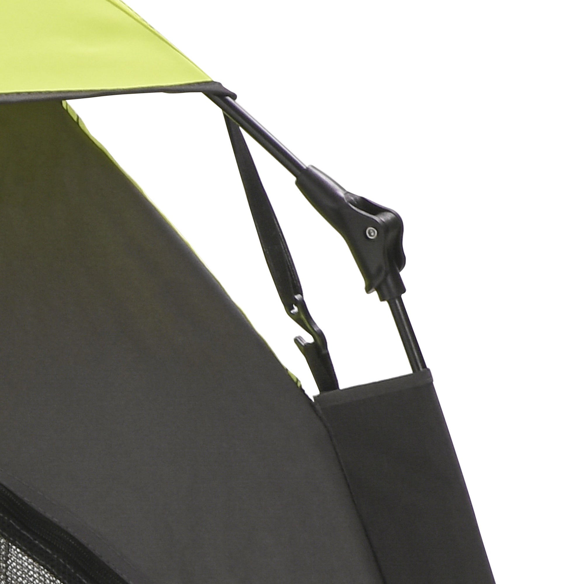 Pet Tent Teepee, Outdoor Use Sunshade Mesh Window, Green