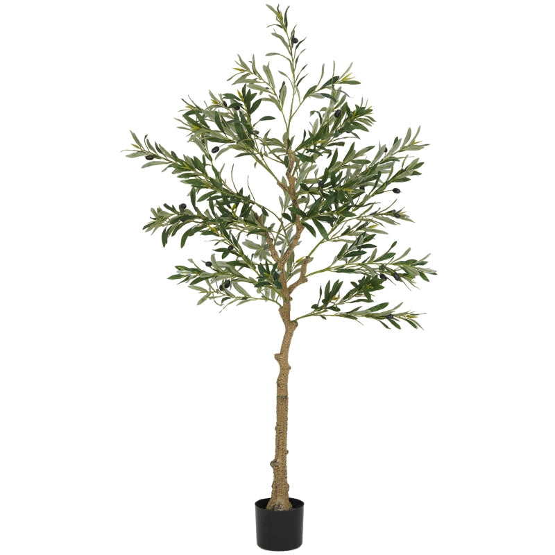 Künstlicher Olivenbaum, 150 cm, 720 Blätter, Grün