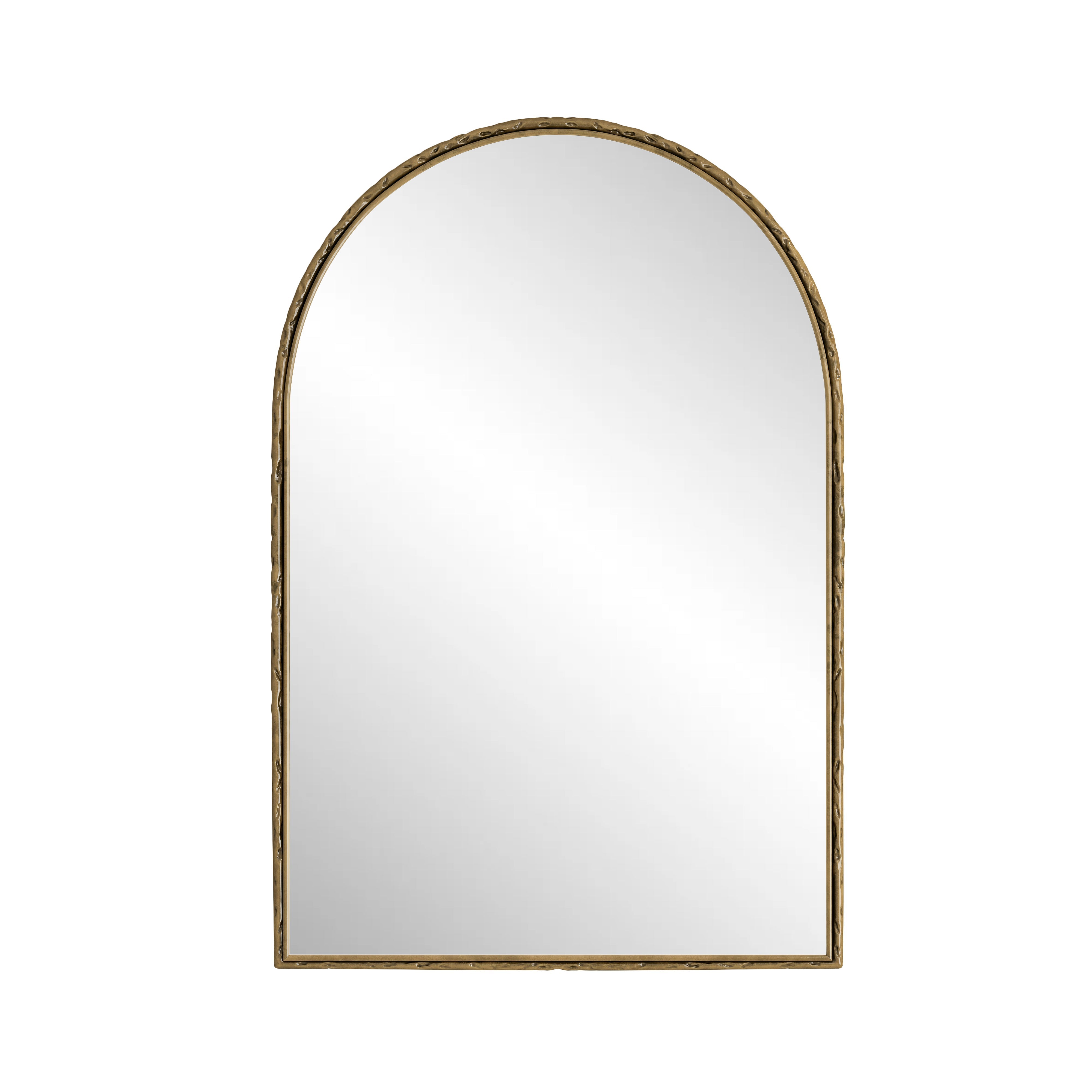 Arched Mirror Wall Decor Vanity Bathroom Gold