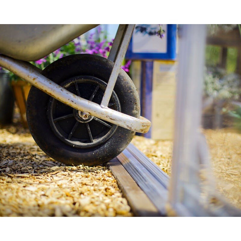 Balance 10 ft. x 12 ft. Greenhouse Kit - Silver Structure & Hybrid Panels - Rathwood Store