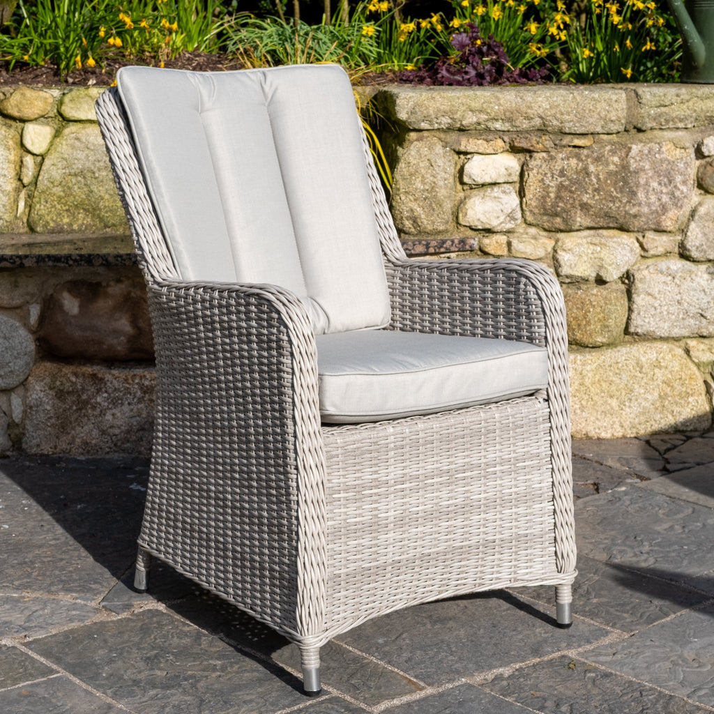 Barcelona - 4 Seater Round Set (Grey) - Rathwood Store
