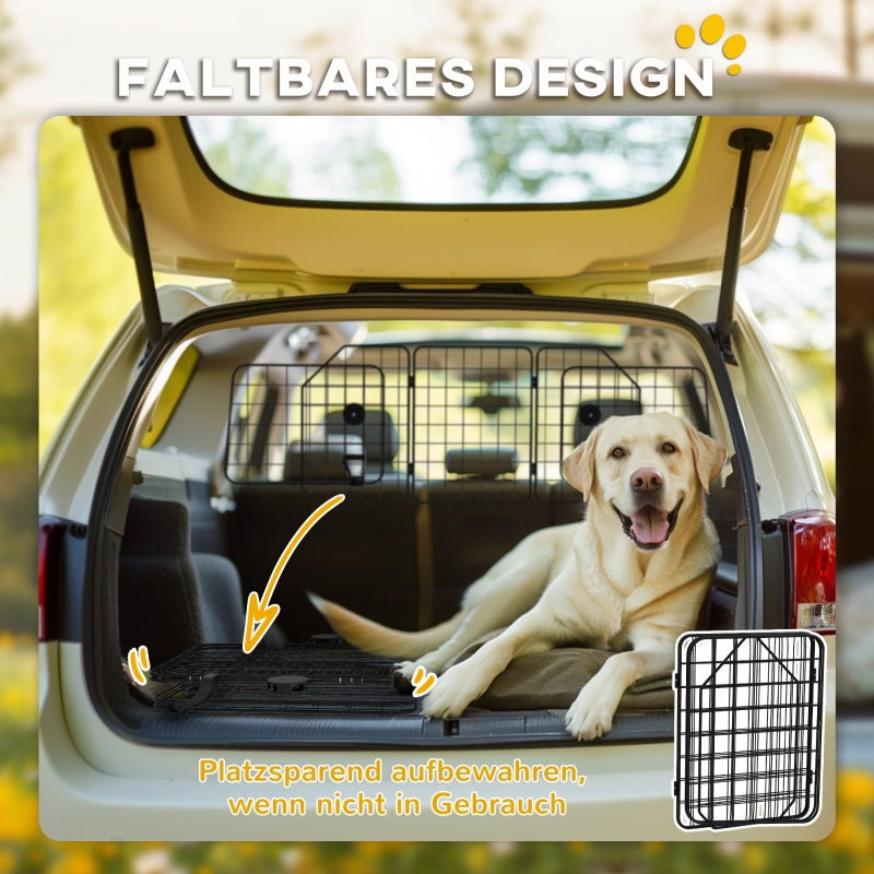 Car Guard, Adjustable Foldable Easy Installation, Steel Black