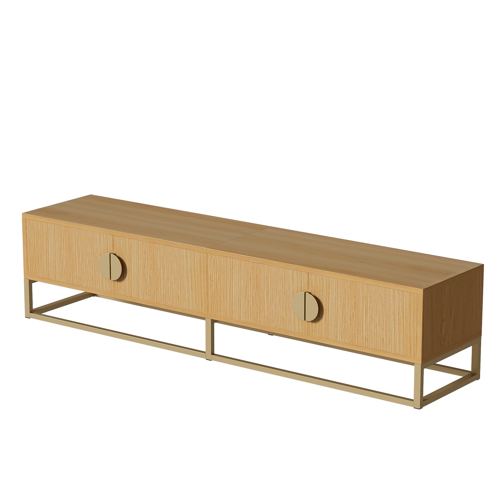 TV Cabinet 180 cm, Wood Grain Finish