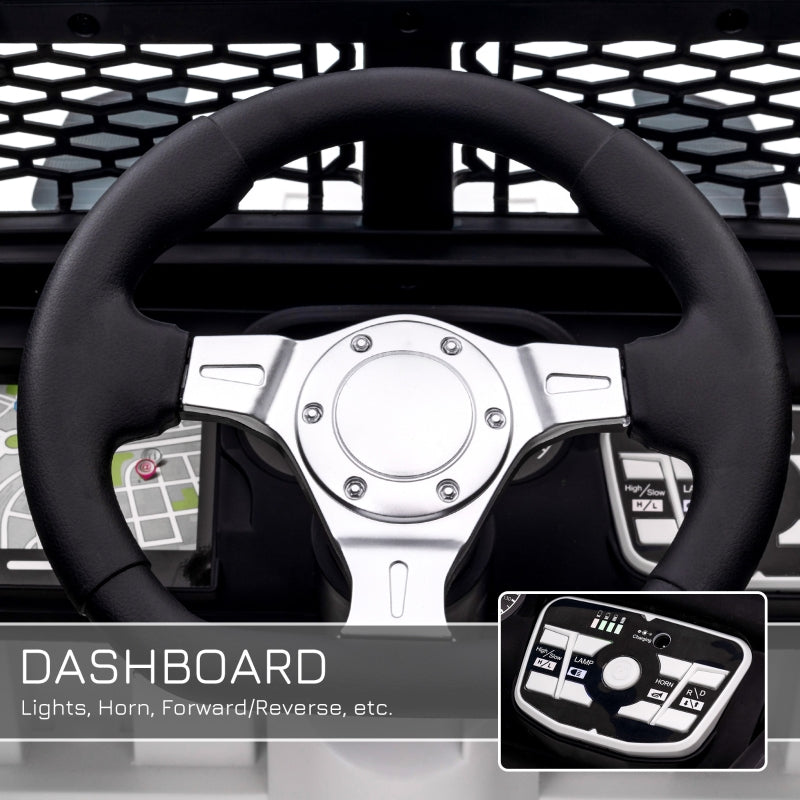 12V Kids Electric Ride On Car Truck Toy SUV, Remote Control, 3-6 Yrs