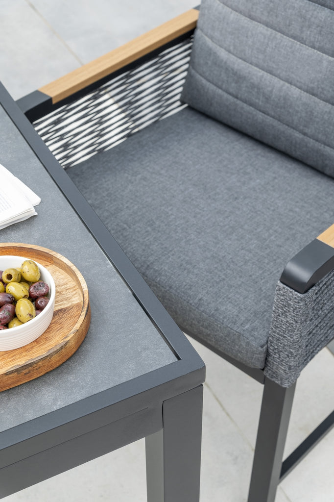 Bellmount 4 - Seater Aluminium Dining Set - Rathwood Store