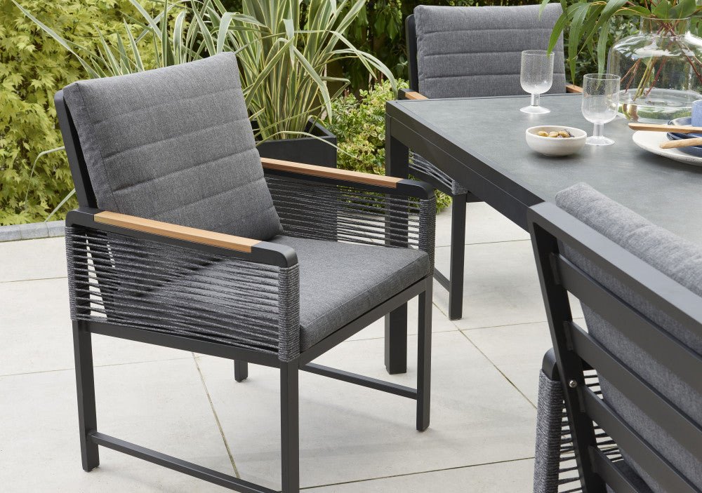 Bellmount 6 - Seater Aluminium Dining Set - Rathwood Store