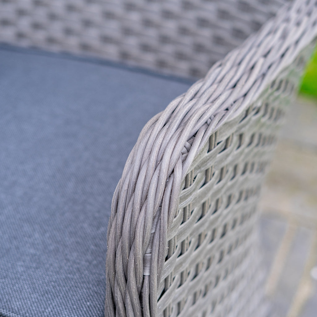 Bespoke Grand - 4 Seater Set with 1.25m Round Table (Grey) - Rathwood Store