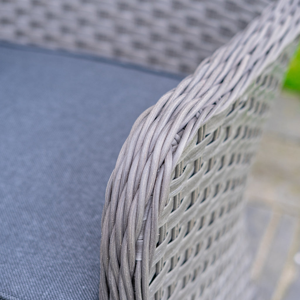 Bespoke Grand - 4 Seater Set with 1.25m Round Table (Grey) - Rathwood Store