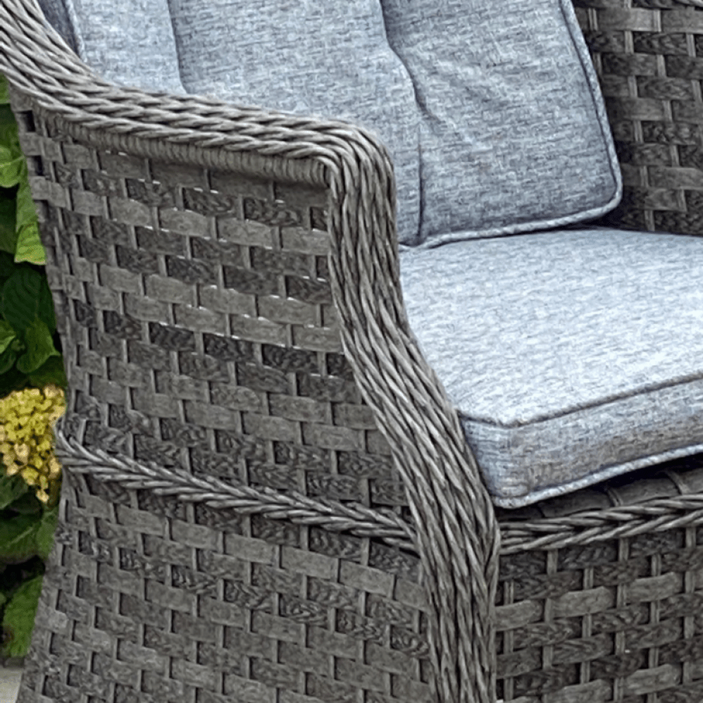Boston - 8 Seater Round Set (Dark Grey) - Rathwood Store