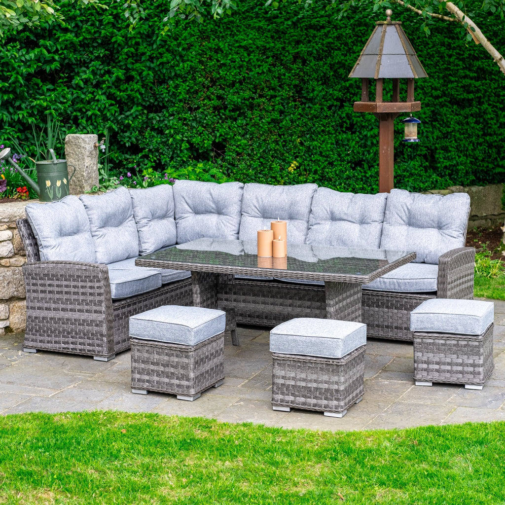 Boston - Casual Dining Set (Dark Grey) - Rathwood Store