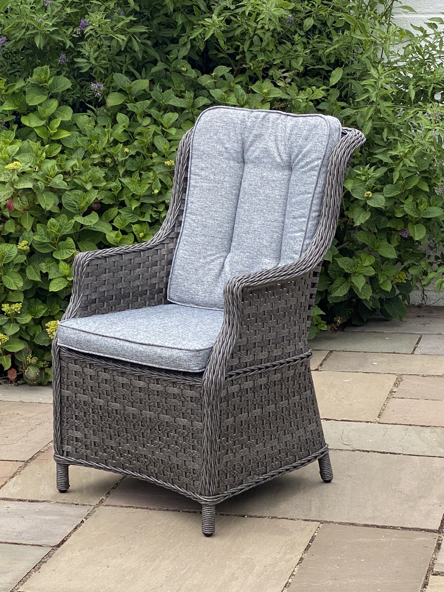 Boston - High Back Chair (Dark Grey) - Rathwood Store
