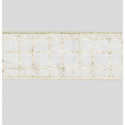 Box Check Ribbon Champagne - Rathwood Store