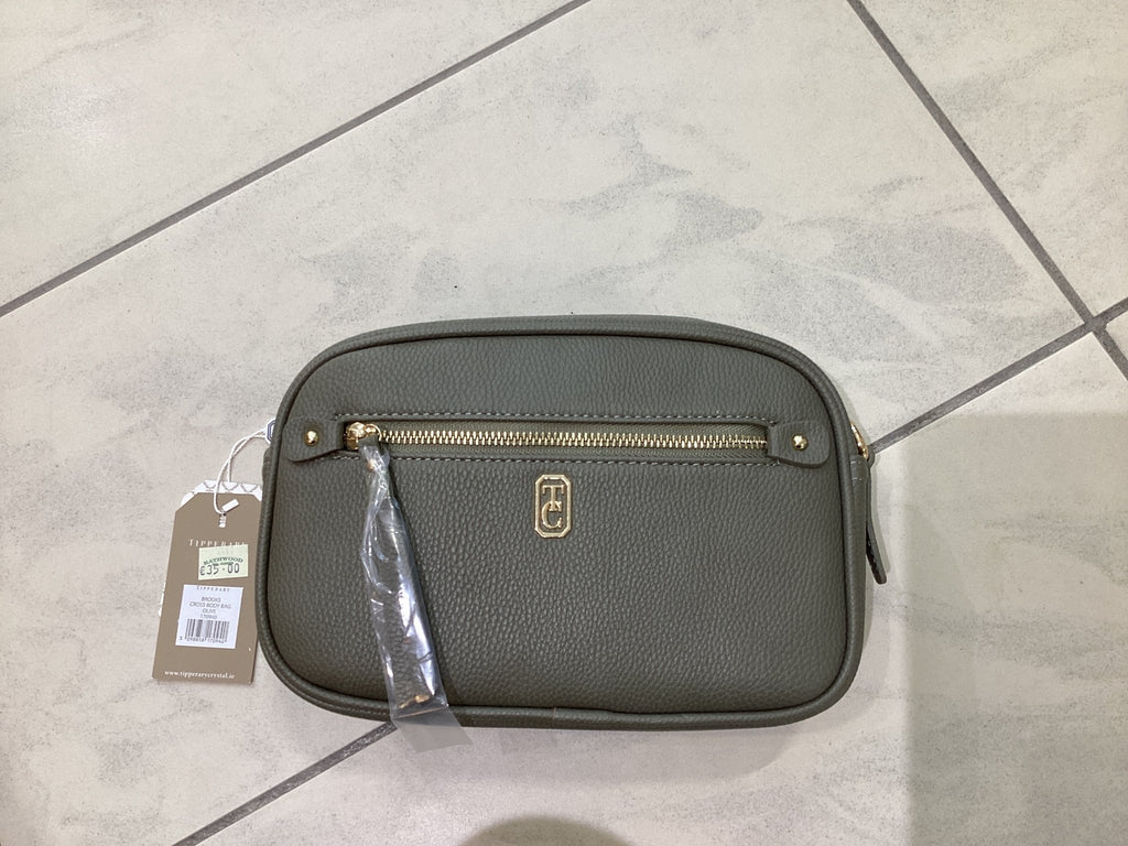 Brooks Crossbody Bag - Olive - Rathwood Store