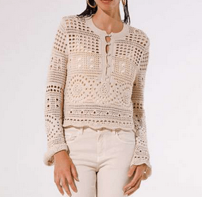 Buriana Sweater SS25 - Beige - Rathwood Store