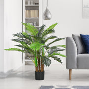 Artificial Palm Tree 100cm 27 Branches Indoor Outdoor Green