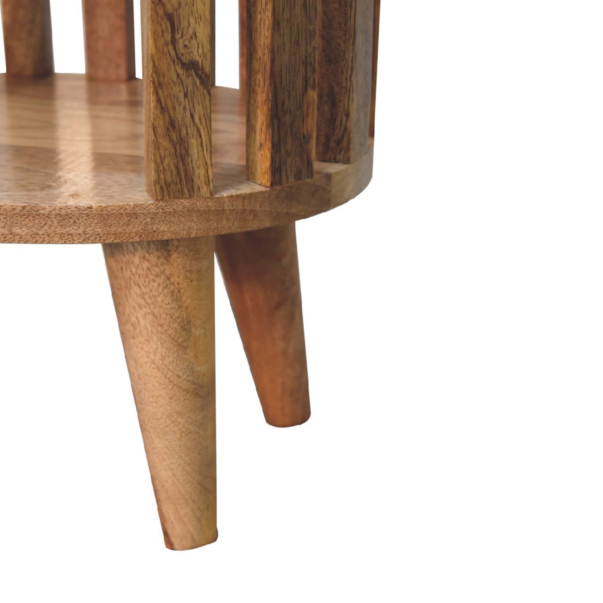 Ariella Single Shelf Bedside Open Shelf Solid Wood