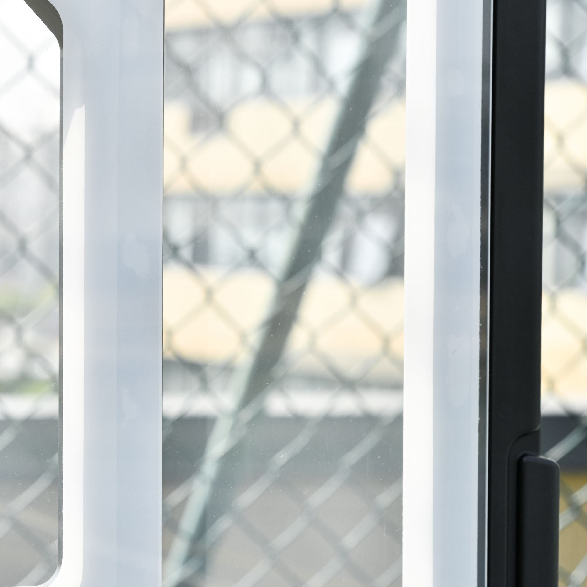 Outdoor-Basketballkorb, höhenverstellbarer Ständer mit Rollen, Schwarz
