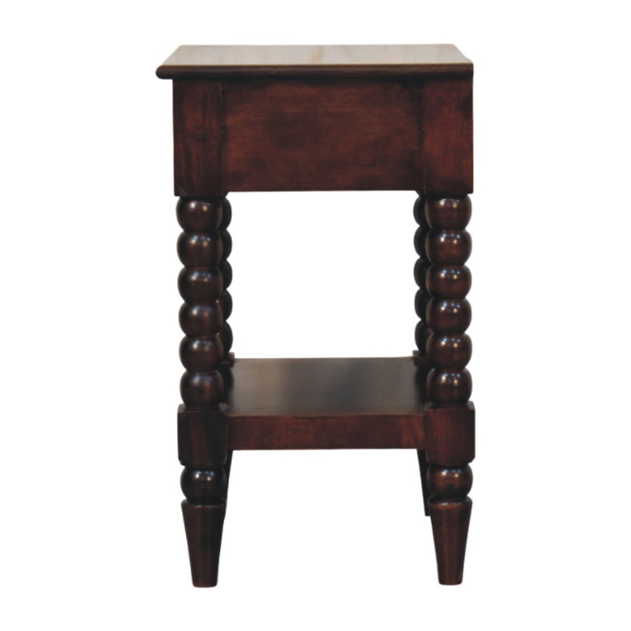Vienna 1-Drawer Nightstand, Solid Mango Wood