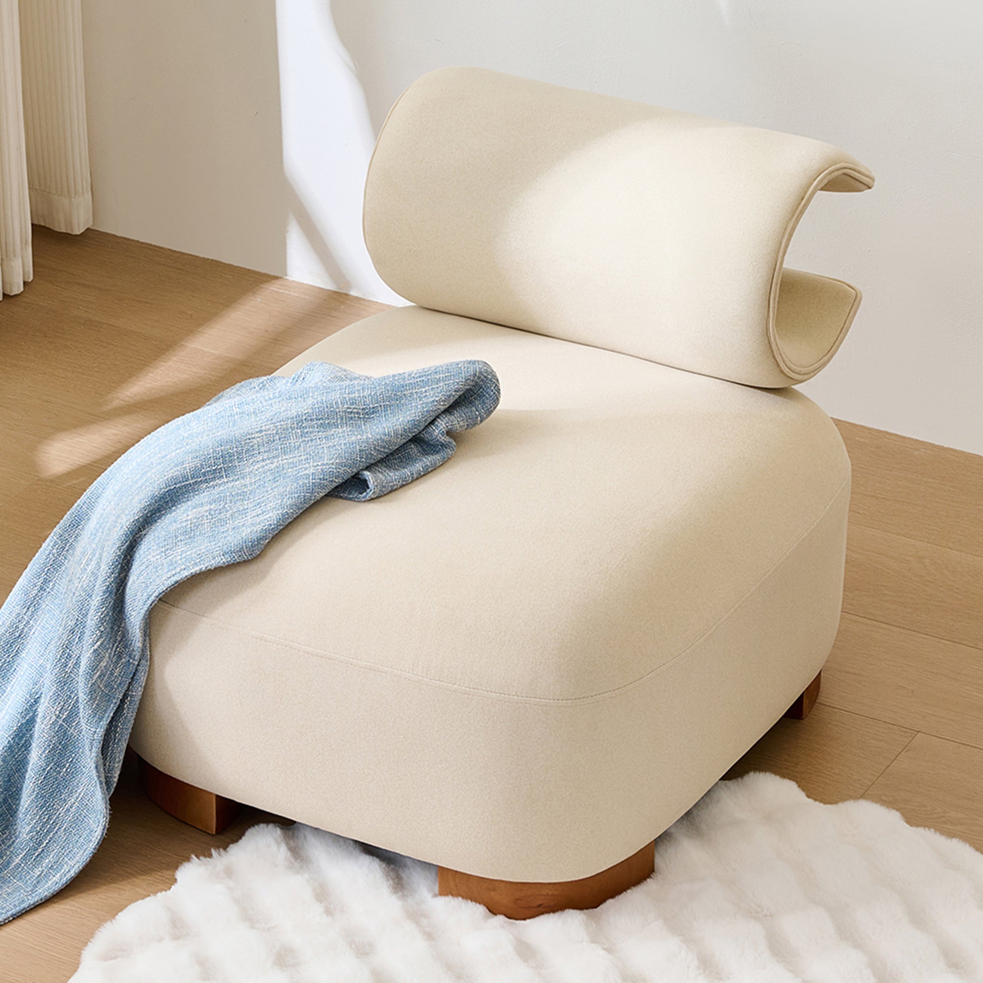 Multipurpose Sofa with Cat Cave - Pet-Friendly Futon, Scratch-Resistant Fabric