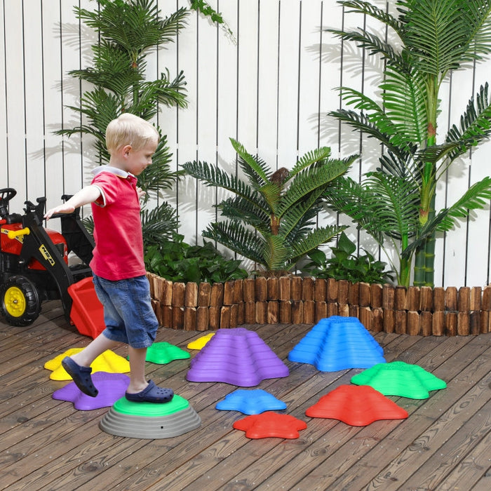 ZONEKIZ River Stones, Balance Stepping Stacking Game, Non-Slip, up to 80 kg
