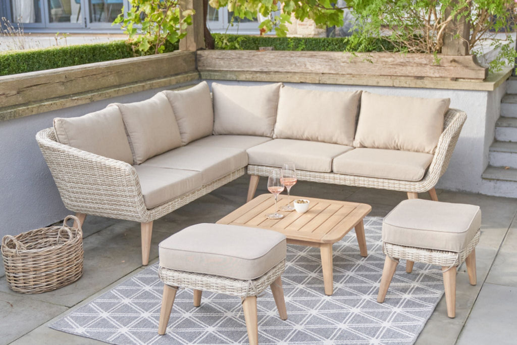 Cabon Outdoor Corner Seating Sofa Set - Rathwood Store