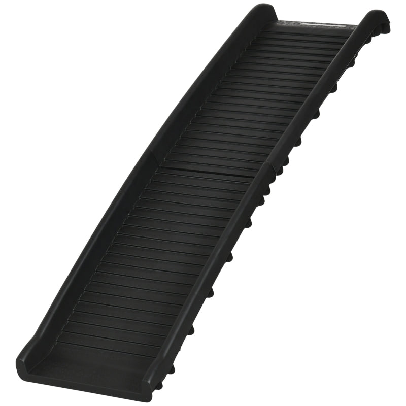 Pet Ramp Foldable Car Ramp for SUVs, Cars - Black